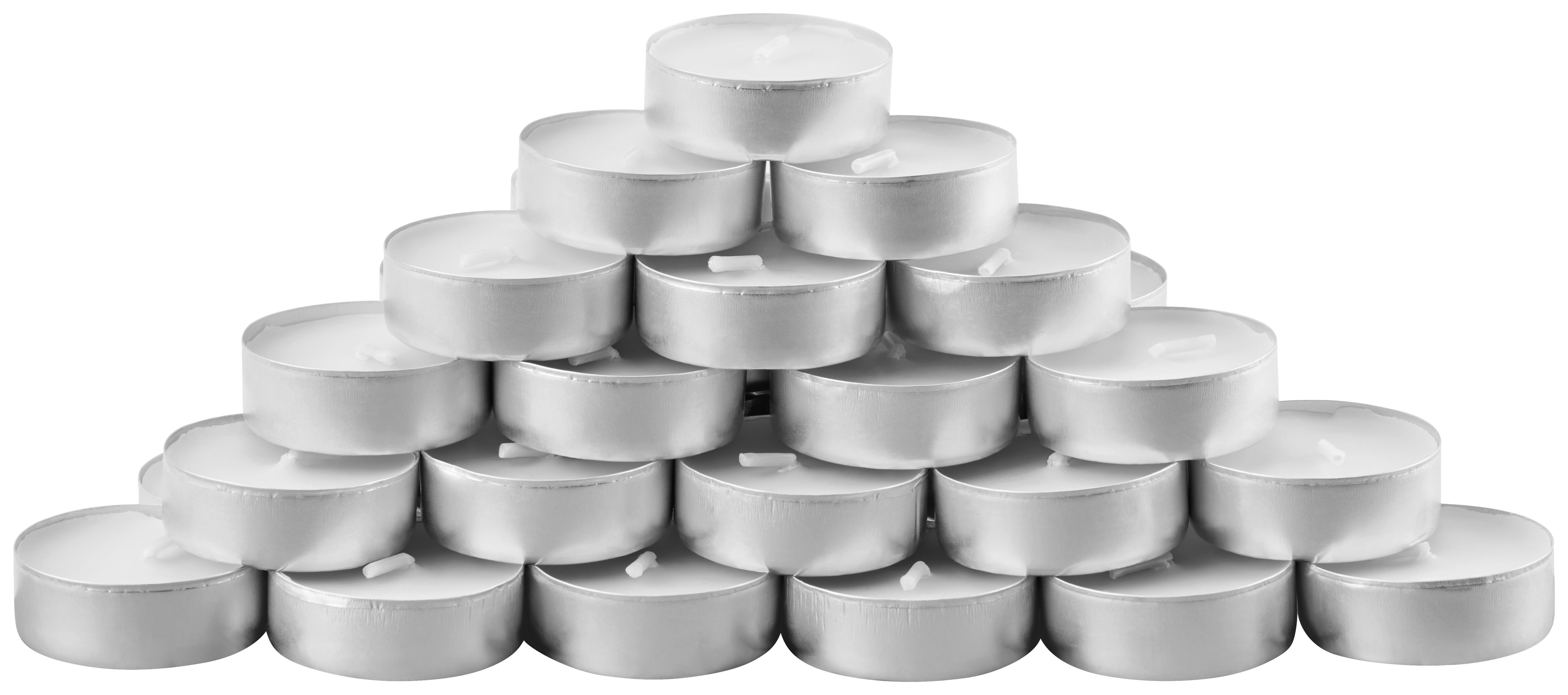 Teelichtset Shine - Alufarben/Naturfarben, Basics, Naturmaterialien/Metall (3,75/1,3cm) - Ondega