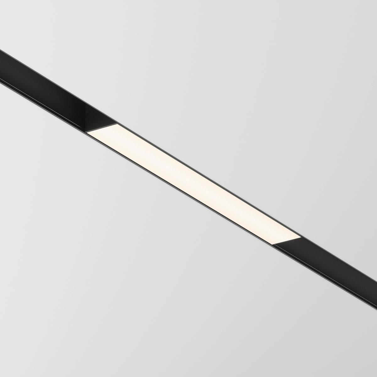 Schienensystem-Strahler Basis - Schwarz, Basics, Kunststoff/Metall (3,4/6,8/30cm) - MAYTONI
