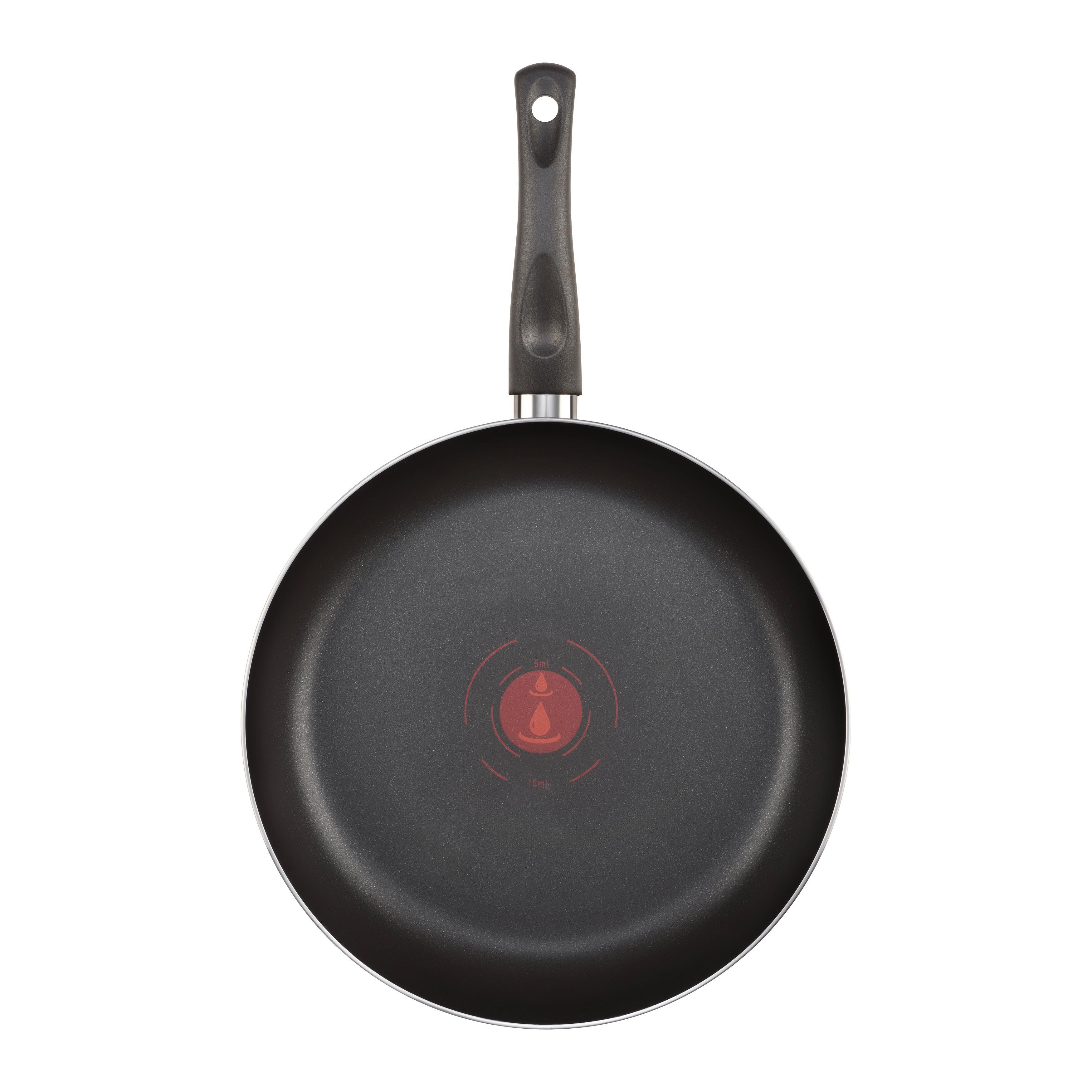 pánev na smažení p/v: 32/5cm - šedá/černá, Konvenční, kov (32/5cm) - Based