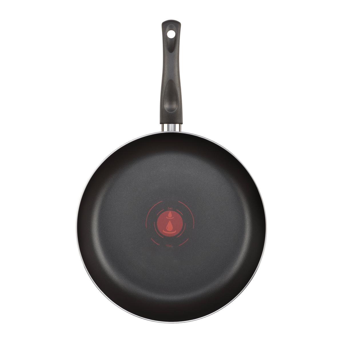 pánev na smažení p/v: 32/5cm - šedá/černá, Konvenční, kov (32/5cm) - Based