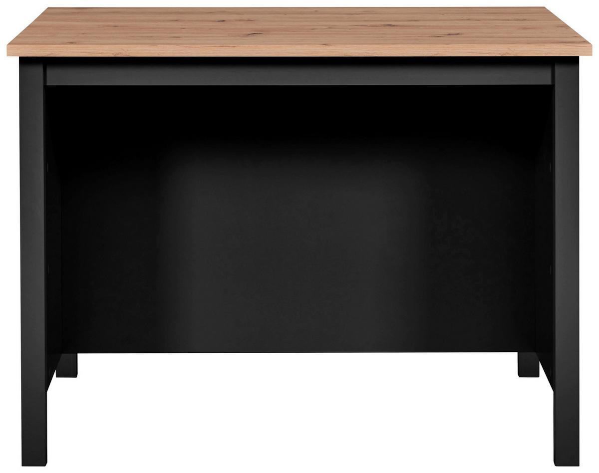 Kücheninsel Helina - Schwarz/Weiß, KONVENTIONELL, Holz/Holzwerkstoff (124/91,5/75cm) - MID.YOU