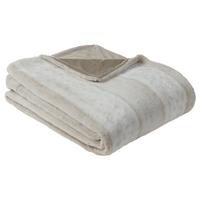 Kuscheldecke Karin Taupe 150x200 cm - Taupe, ROMANTIK / LANDHAUS, Textil (150/200cm) - James Wood