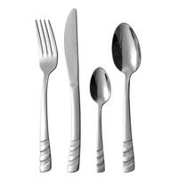 Sada príborov 16-dielna - farba ušľachtilej ocele, Konventionell, kov - Mömax