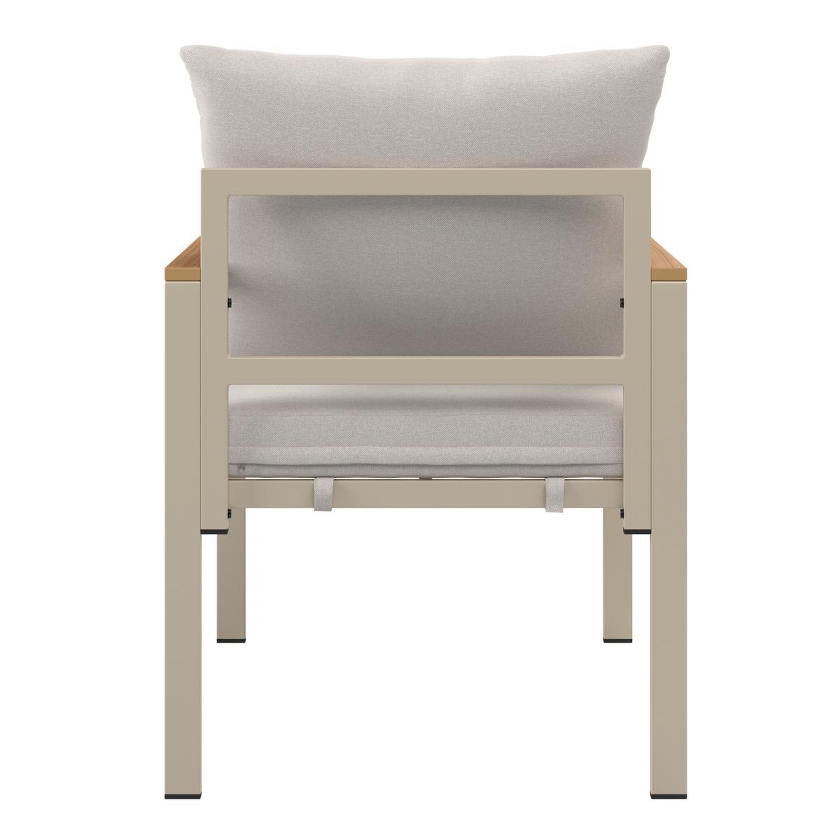Loungegarnitur München - Beige/Hellgrau, MODERN, Glas/Textil (65/70/108cm) - Beldano