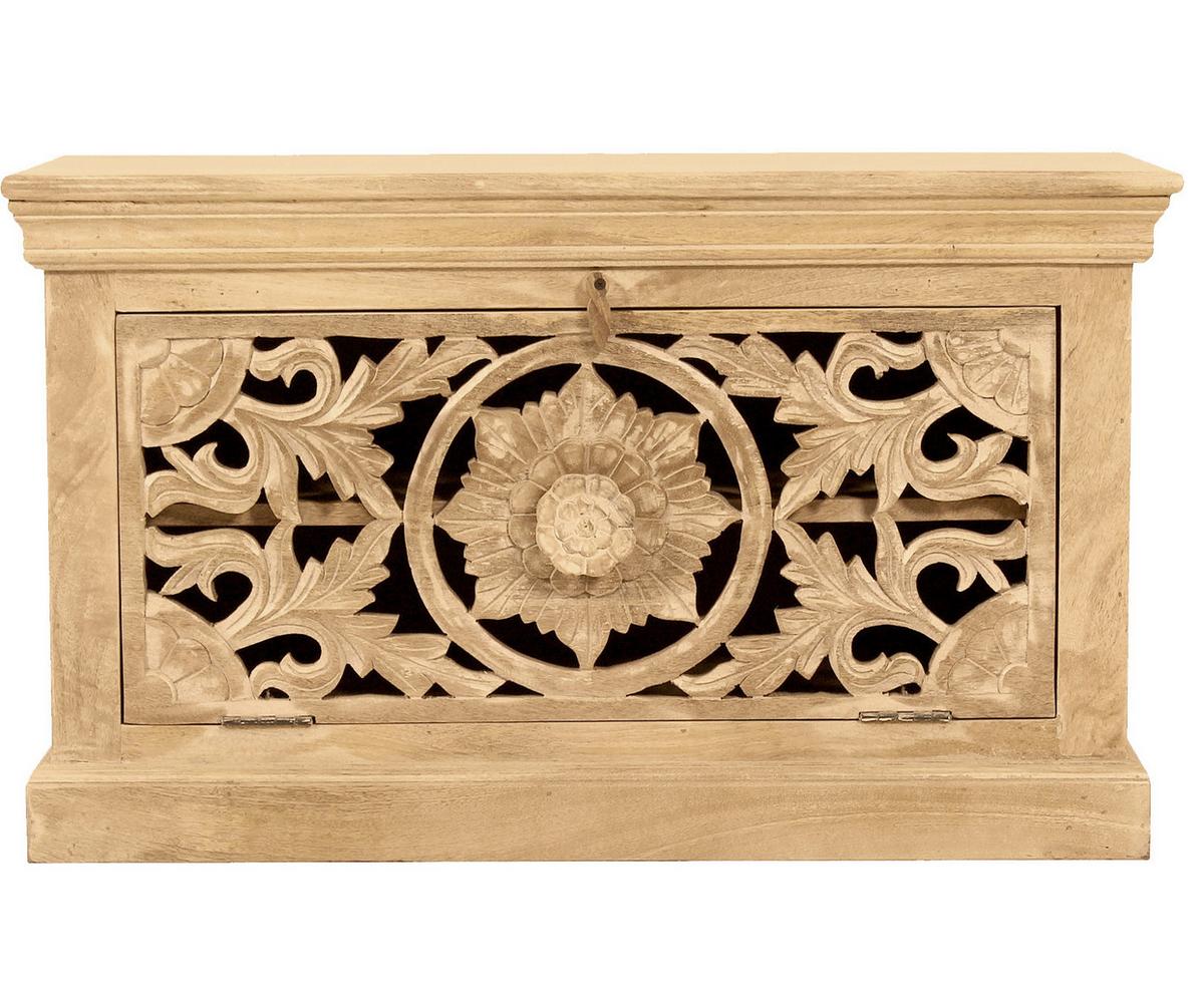SCHUHSCHRANK Naturfarben B: 80cm - Naturfarben, Design, Holz (80/50/40cm) - MID.YOU
