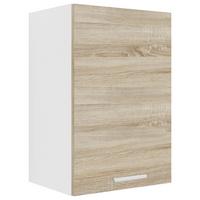 Küchenoberschrank Esilo B: 40 Cm Weiß/eiche Dekor - Weiß/Sonoma Eiche, KONVENTIONELL, Holzwerkstoff (40/60/31cm) - MID.YOU