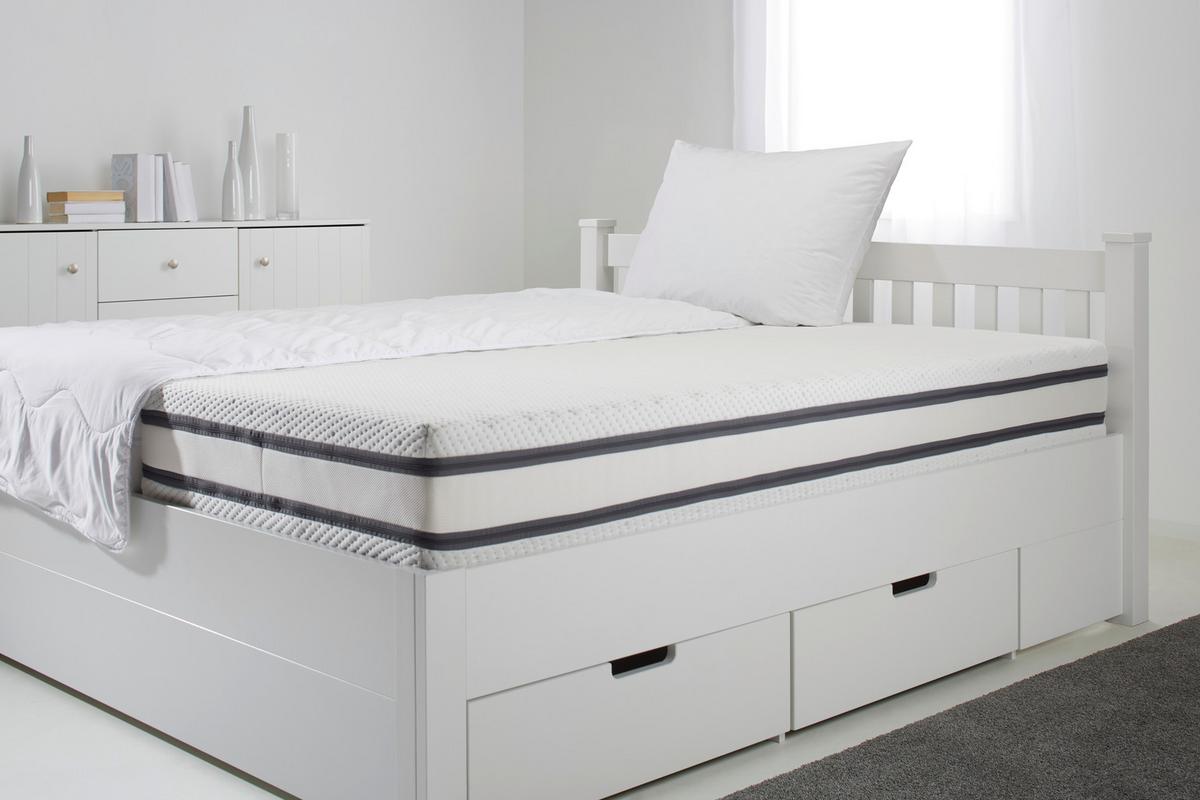 Matrace ze studené pěny COCO 160x200cm,H3/ H5,V: 24cm - bílá, textil (160/200cm) - Premium Living