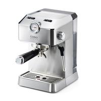 Espressomaschine 1820 - Edelstahlfarben/Schwarz, Basics (19,5/30,5/25,5cm) - CASO Design