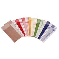 Geschirrtücher Frankfurt Baumwolle 8er-Set Bunt - Multicolor, KONVENTIONELL, Textil (50/70cm) - Ondega