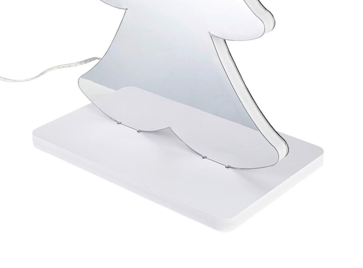 Led-dekoleuchte Tree - Chromfarben/Weiß, Basics, Kunststoff (18/12/30cm) - James Wood