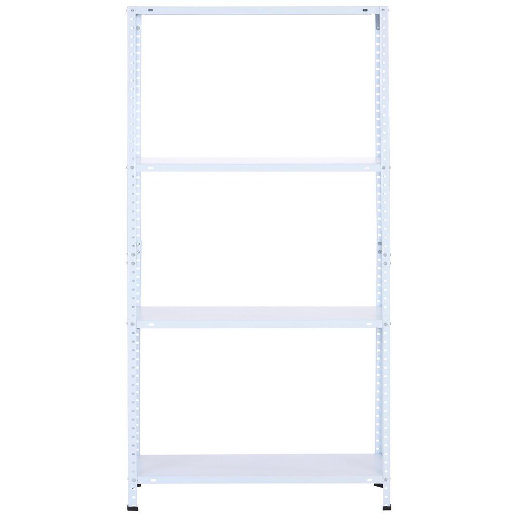 Schraubregal Stahl 75x150x30 cm 40kg/Boden