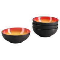 SADA MÍS 24927 HOT RED SMOOTHIE BOWL - čierna/svetložltá, Trend, keramika (16,5/6cm) - Creatable