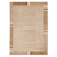 Orientalischer Webteppich Hellbraun 70 X 140 cm - Hellbraun, Basics, Textil (70/140cm) - Cazaris