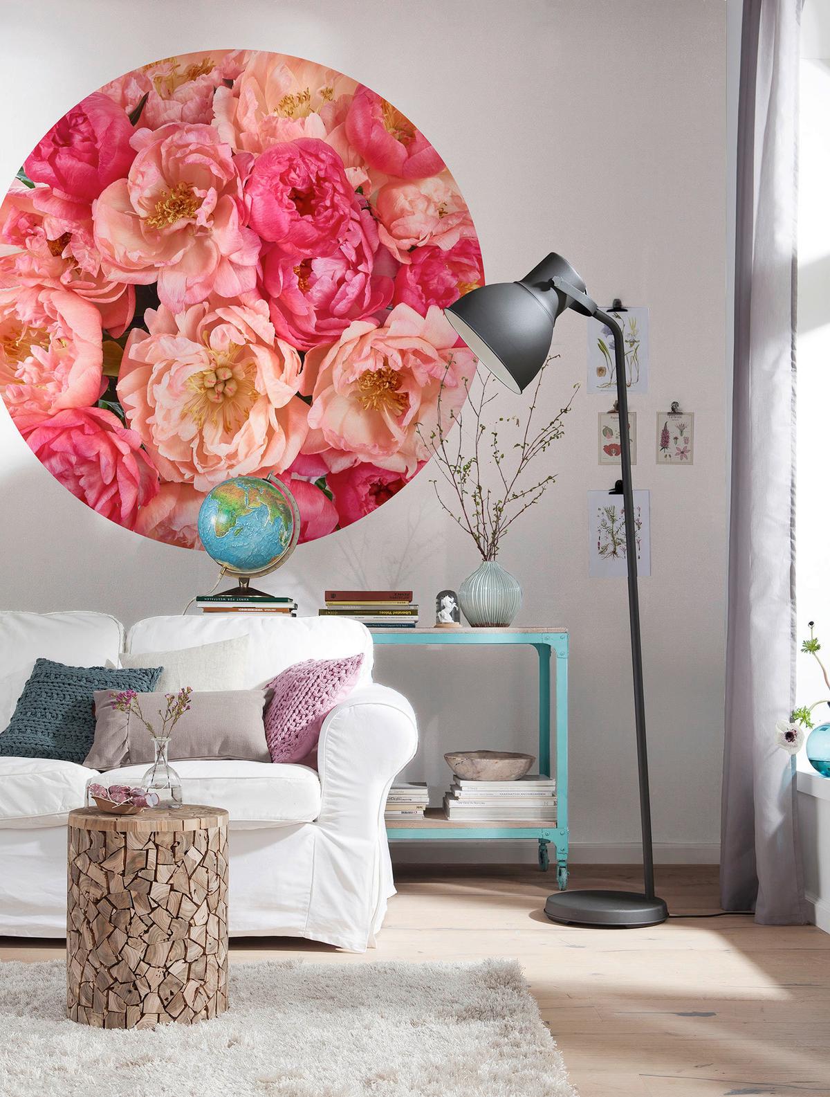 Fototapete Roseraie - Multicolor, Trend (125cm)