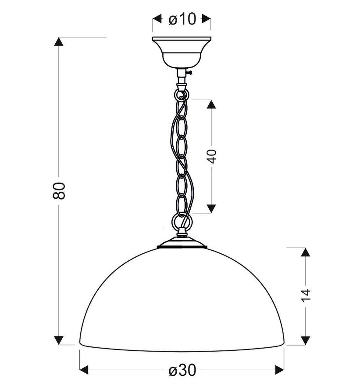 Hängeleuchte 31-77745 - Chromfarben, Basics, Metall (30/30/80cm)