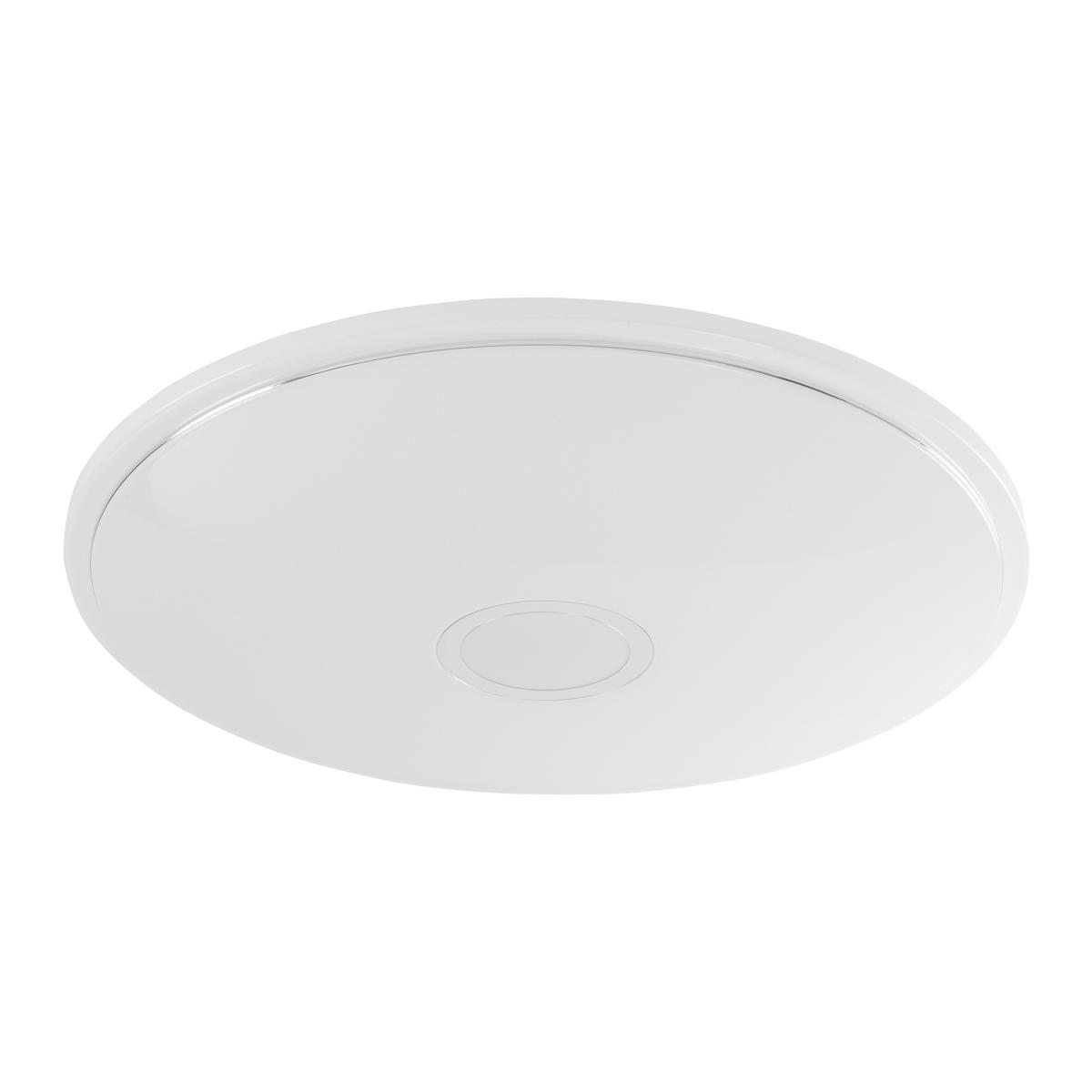 Stropní LED svítidlo Ross Ø 68cm, 30 Watt - bílá/opál, Romantický / Rustikální, kov/plast (68/8cm) - Premium Living