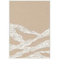 Obraz na plátne JEFF, 50/70 cm - béžová, Modern, kompozitné drevo/textil (50/70cm) - Mömax