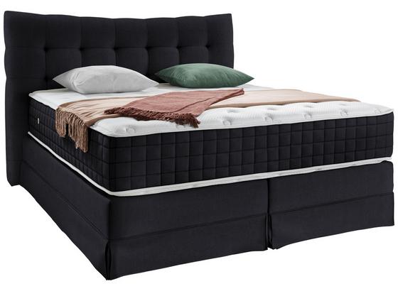 Boxspringbett Domino ca.200/220cm, Anthrazit - Anthrazit, KONVENTIONELL, Holz (200/220cm) - James Wood Boxspringbett Domino ca.200/220cm, Anthrazit - Anthrazit, KONVENTIONELL, Holz (200/220cm) - James Wood