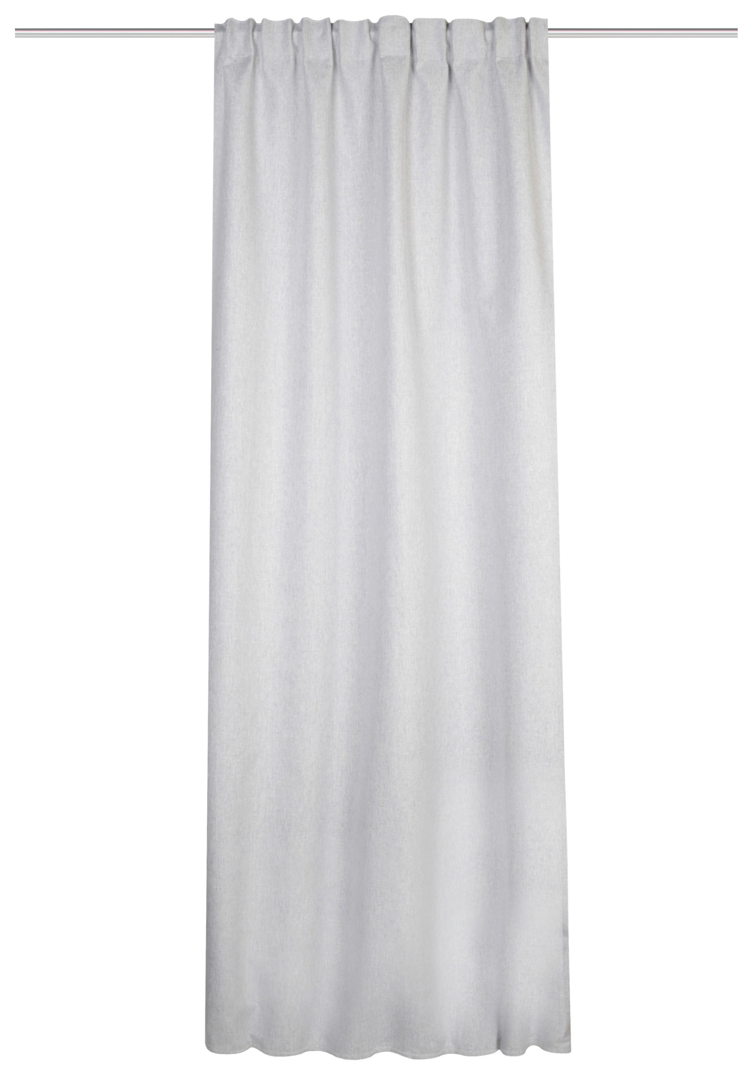 Hotový závěs Haru šedá, 140x245cm - šedá, Moderní, textil (140/245cm)