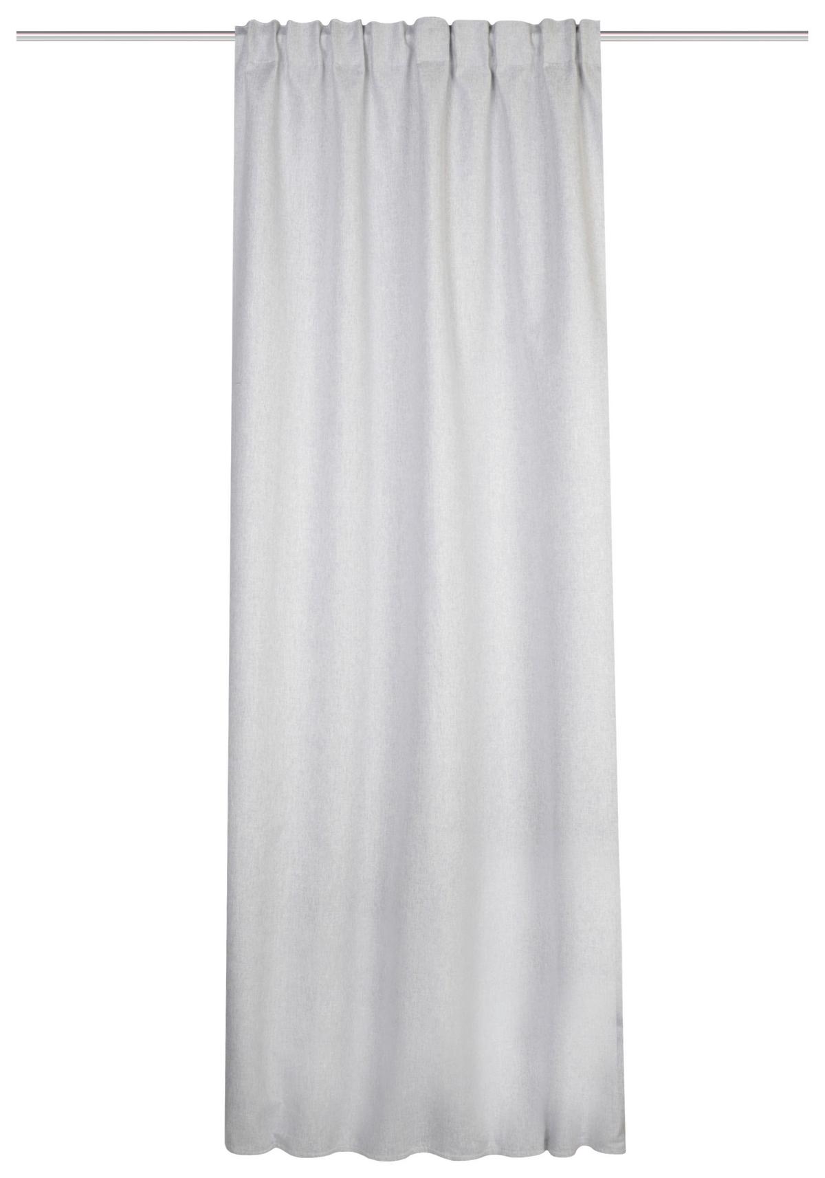 Hotový záves Haru sivá, 140x245cm - sivá, Modern, textil (140/245cm)
