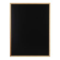 Magnettafel Schwarz/Natur LxBxH: ca. 80x60x1,3 cm - Schwarz/Naturfarben, Basics, Holz/Metall (80/60/1,3cm) - Zeller Present