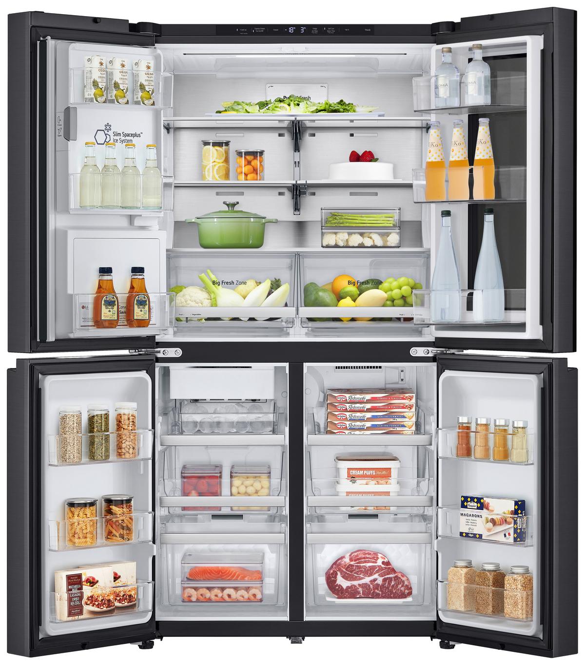 Multi-Door Gmg960evee - Basics, Glas/Kunststoff (91.4/179.2/72.9cm) - LG