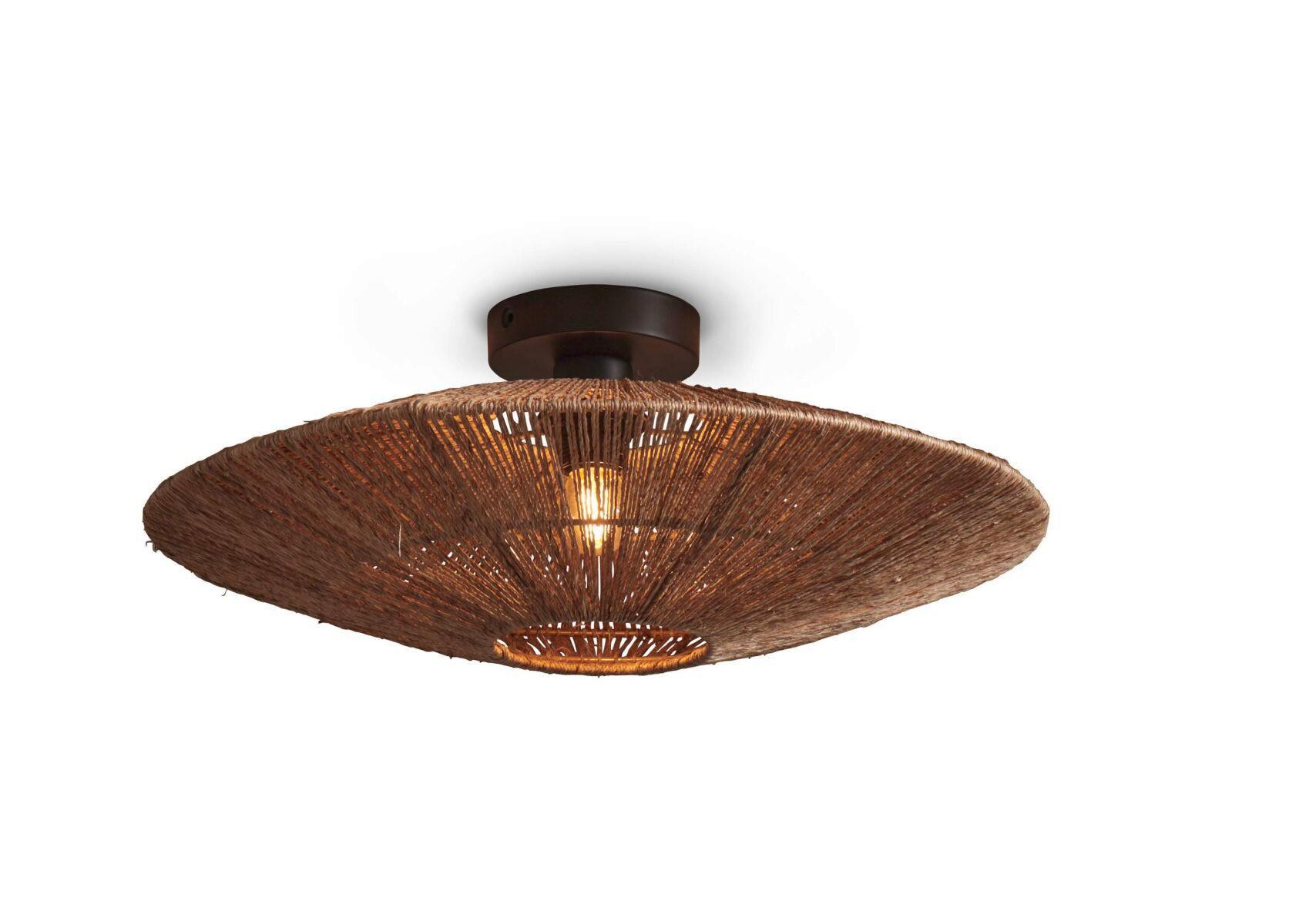 Deckenleuchte Iguazu/C/5514/N - Naturfarben, Trend (55/55/14cm) - Good & Mojo