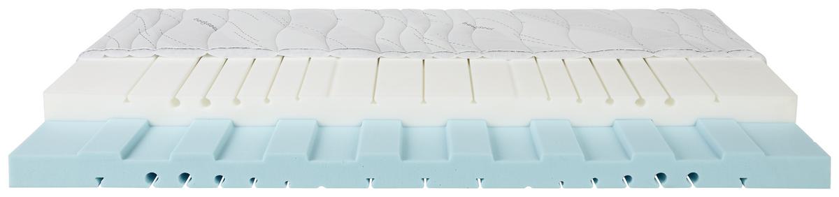 Matrace ze studené pěny , H2/ H3, V: 19cm - bílá, textil (80/200cm) - Based