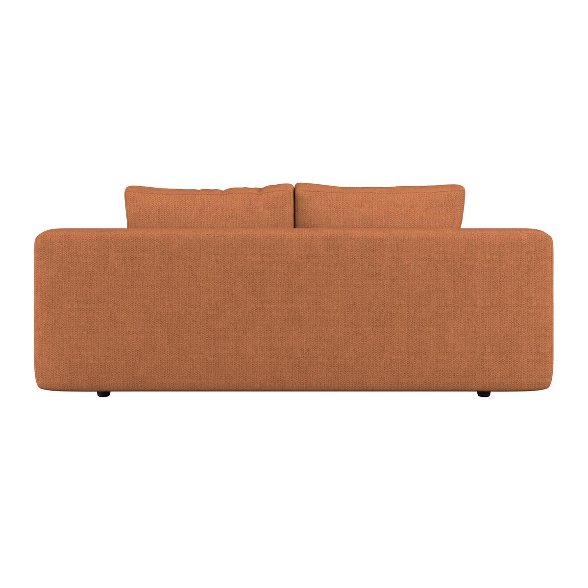3-Sitzer-Sofa Oslo Mit Schlaffunktion Terra - Terracotta, Trend, Holz/Kunststoff (205/72/100cm)