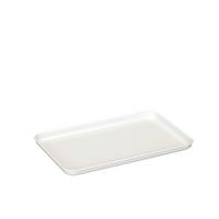 Tablett Ben - Weiß, Basics, Kunststoff (29,3/18,5/1,9cm)