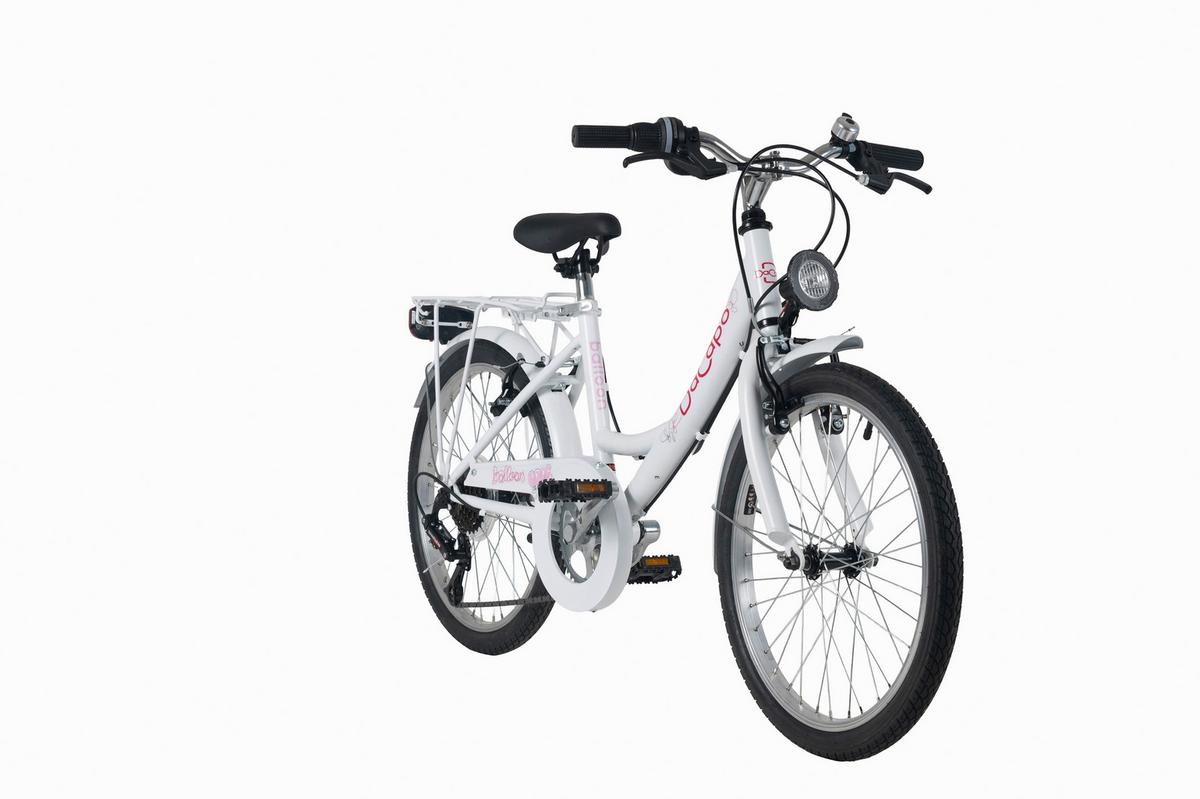 Kinderfahrrad 20 '' DaCapo weiß - Weiß, Basics, Metall (25/140/60cm)