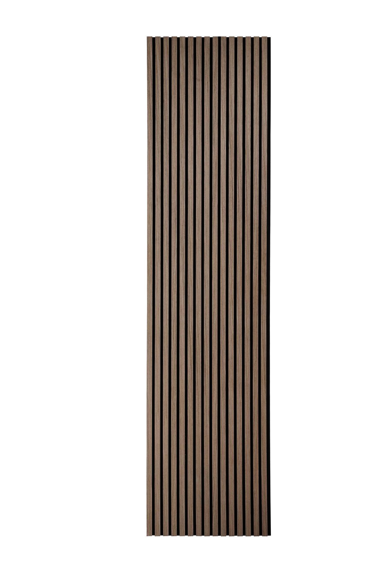 Akustikpaneel Walnut - Walnussfarben, Trend, Holz/Kunststoff (60/120cm) - Homezone