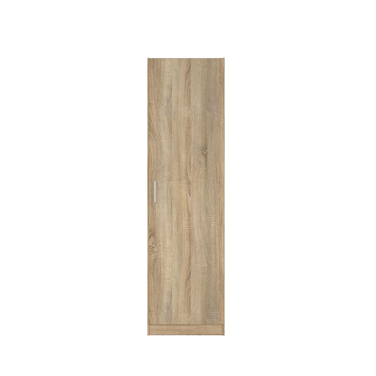 Ruhásszekrény Space - Sonoma tölgy, Konventionell, fa (48,6/175,4/49,5cm)