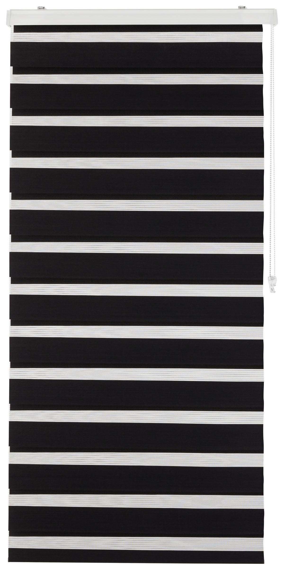 DUÁLNÍ ROLETA Thomas in Schwarz ca. 80x160cm - černá, textil/plast (80/160cm) - Premium Living