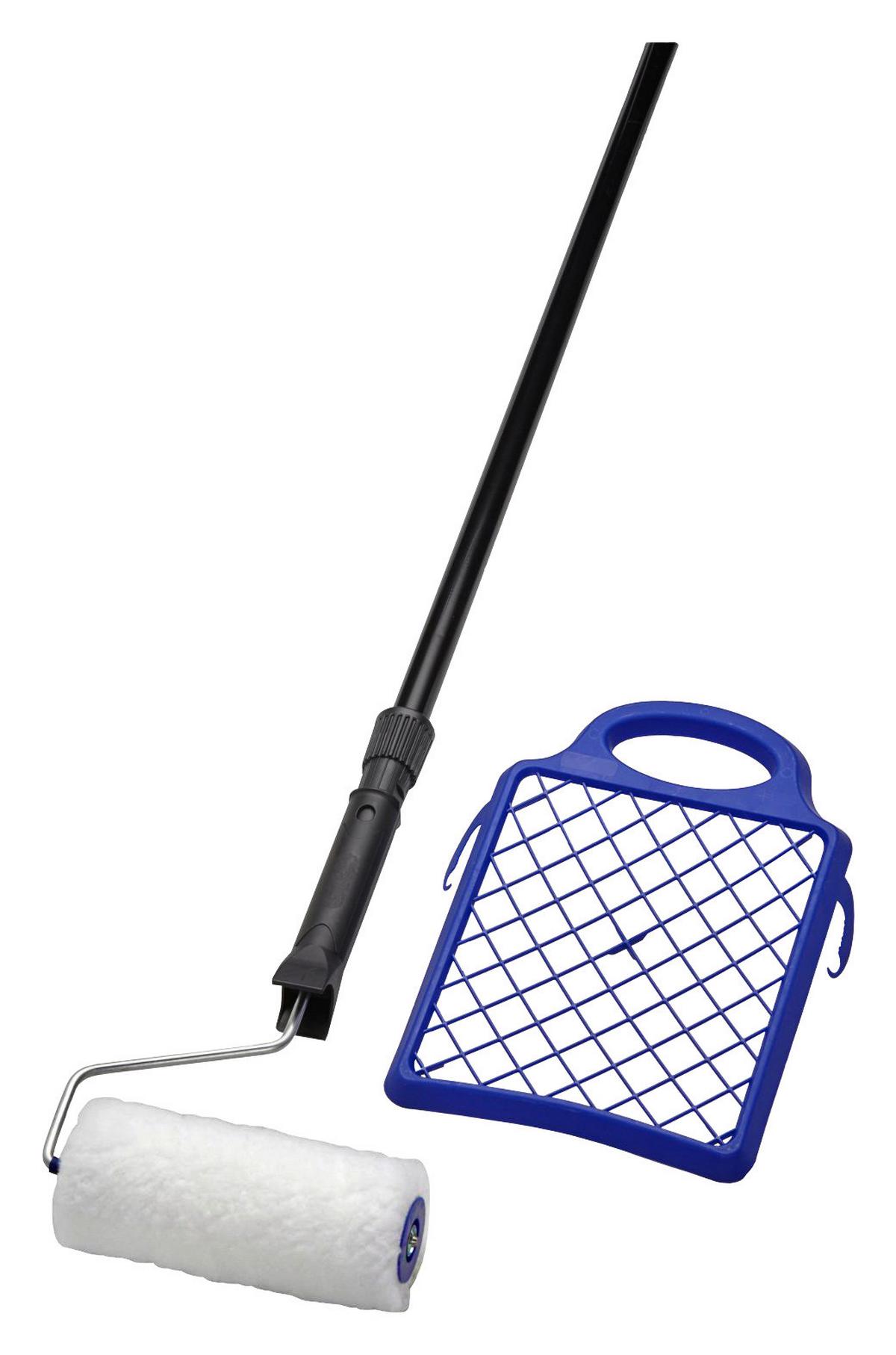 Farbroller-Set Ferit 4-Tlg. Kunststoff B: 18 cm - KONVENTIONELL, Kunststoff (130cm) - Gebol