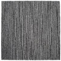 Teppichfliese Grau Ambition 50x50 cm Florhöhe 3 mm - Grau, Basics, Textil (50/50cm)