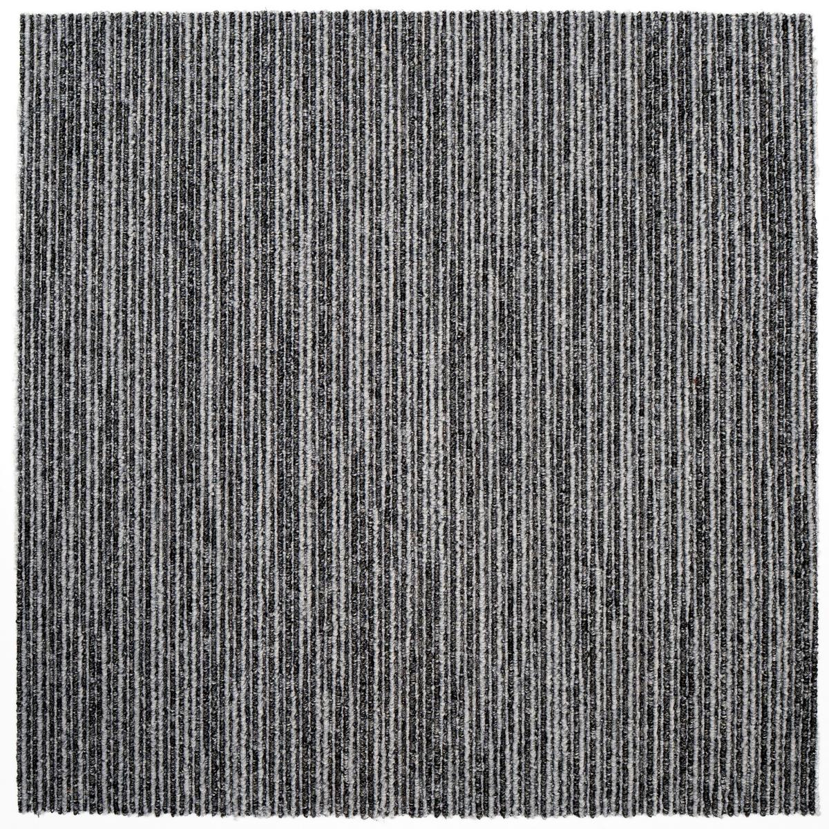Teppichfliese Grau Ambition 50x50 cm Florhöhe 3 mm - Grau, Basics, Textil (50/50cm)