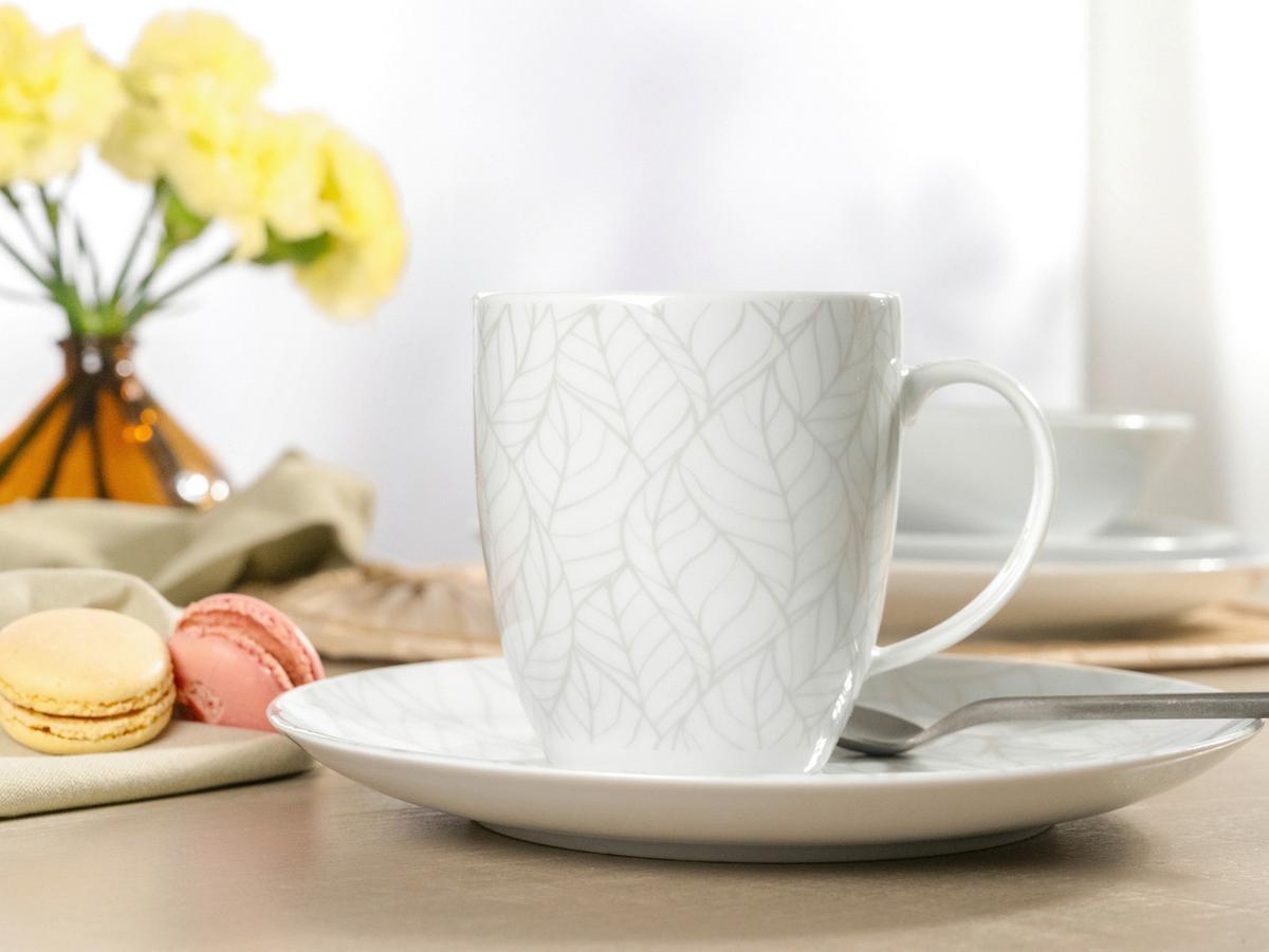 Kombiservice Porzellan 4 Personen Geschirr Set - Multicolor/Weiß, Basics, Keramik - Creatable