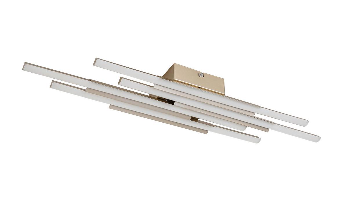 STROPNÍ LED SVÍTIDLO LIR - šampaňská, Moderní, kov/plast (68/15cm) - Mömax