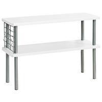 Küchenregal Weiß B: 20 Cm - Weiß, Basics, Holzwerkstoff/Metall (55/38/20cm) - Kesper