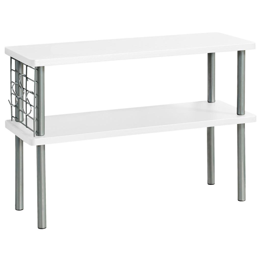 Küchenregal Weiß B: 20 cm