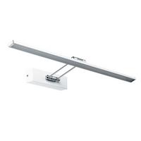 Bilderleuchte 99893 Weiß/Chromfarben, Warmweiß - Chromfarben/Weiß, Basics, Metall (58,5/4,6cm) - Paulmann