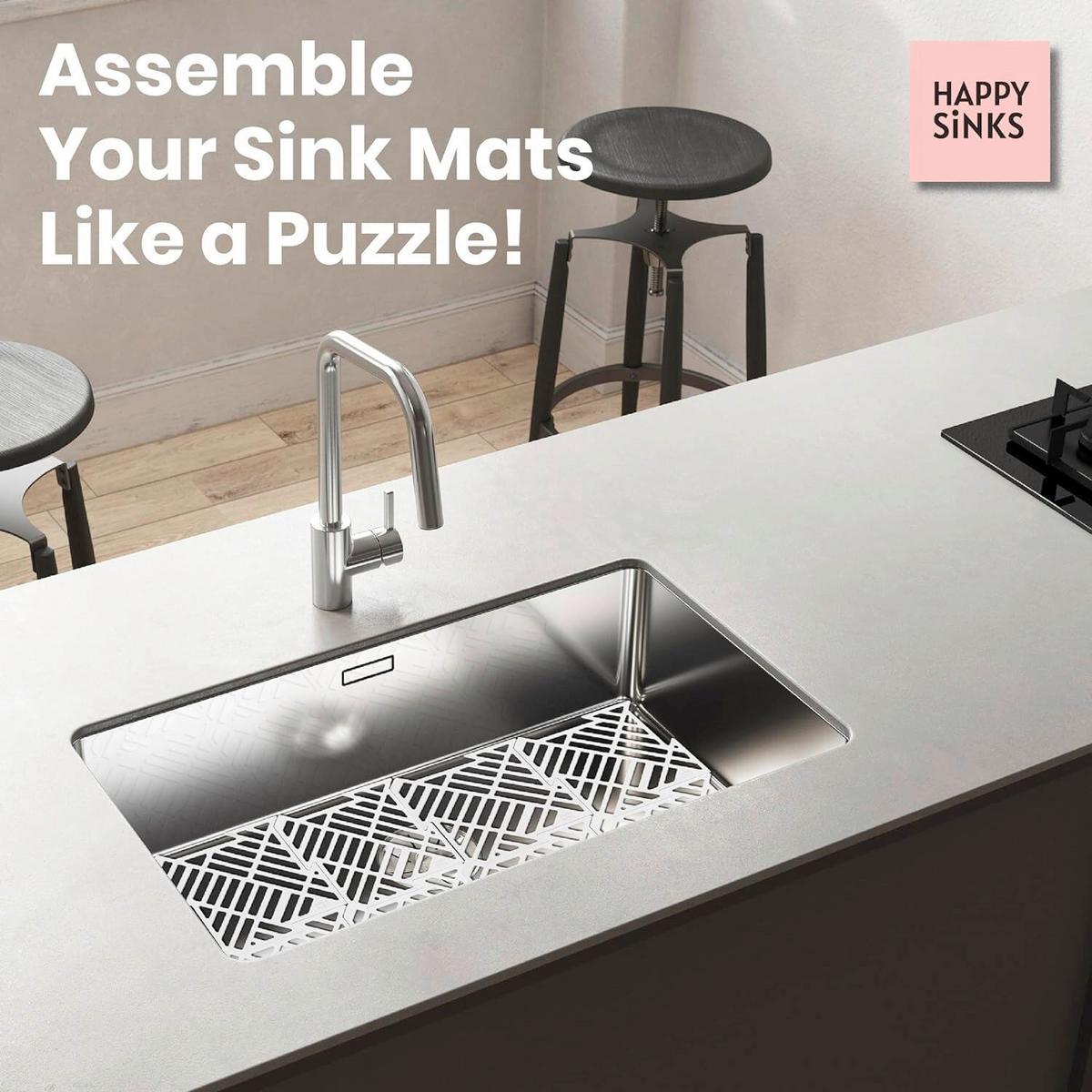 Spülbeckeneinlage Softmatt, Weiß - Weiß, Basics, Kunststoff (16/16cm) - HAPPY SINKS