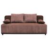 Schlafsofa Stella Koralle B: 197 Cm - Koralle/Schwarz, Design, Textil (197/90/83cm) - MID.YOU
