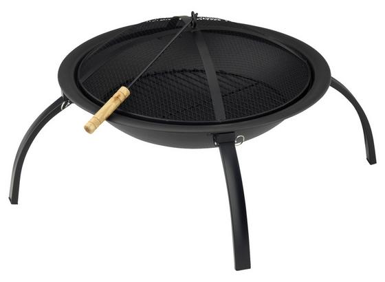 Feuerschale Capri - Schwarz, KONVENTIONELL, Metall (58,5/40cm) Feuerschale Capri - Schwarz, KONVENTIONELL, Metall (58,5/40cm)