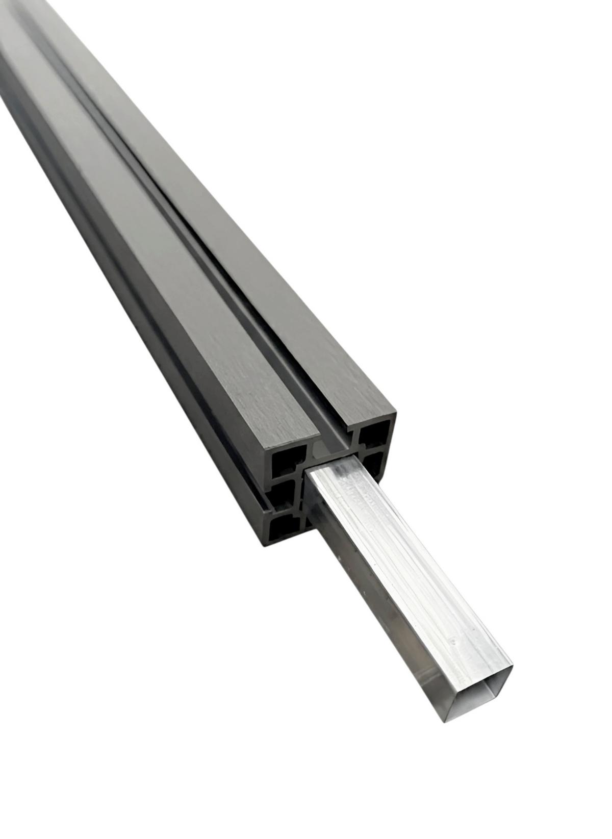 Sichtschutz Anthrazit - Anthrazit, Basics, Kunststoff (960/10/170cm) - Prestige Home