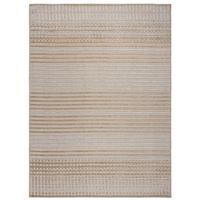 Webteppich Elton Stripe Wash Beig 120x160 - Beige, Basics, Textil (120/160cm)