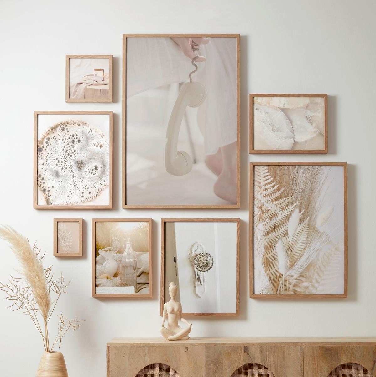 RÁM NA OBRAZY Gitta 13x18 cm - farba duba, drevo/kompozitné drevo (13/18cm) - Modern Living