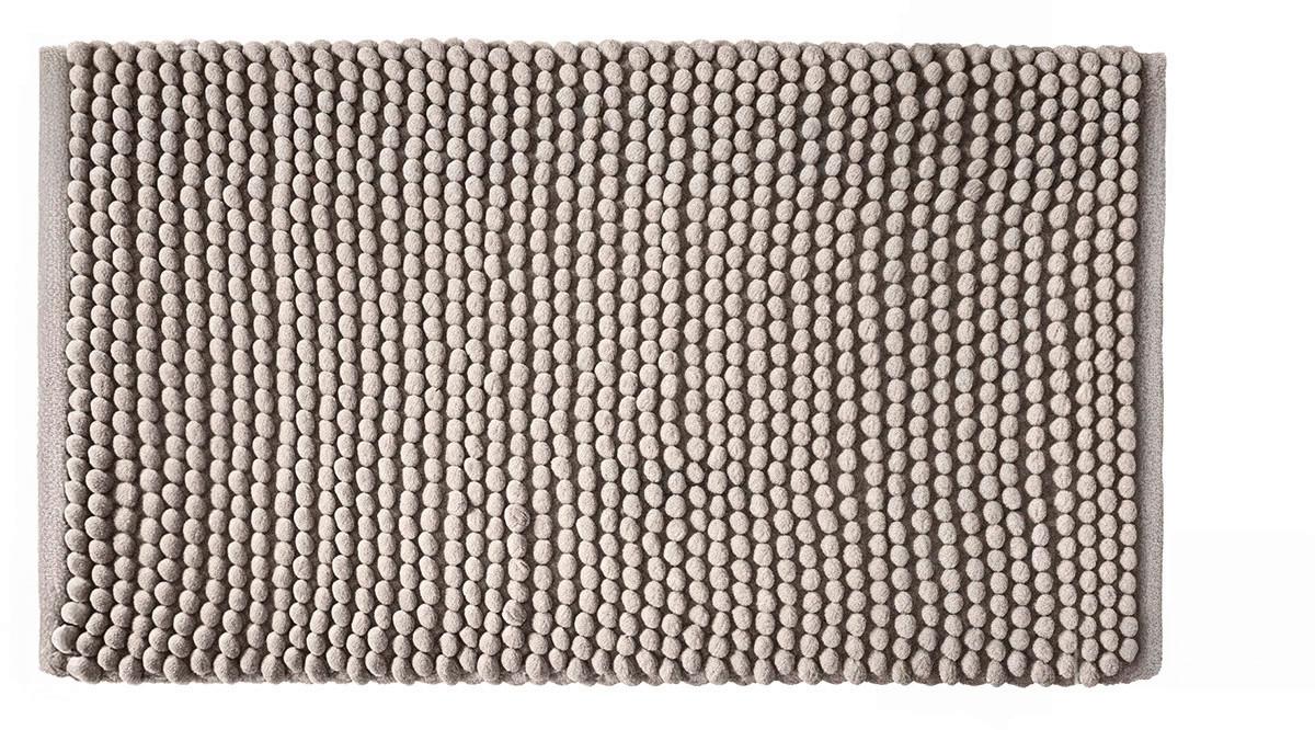 BADEMATTE Punto Uno - Taupe, Basics, Textil (70/120cm) - Grund