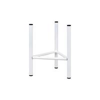 Blumenständer Aluminium Weiß Bxhxt: 18x25x18 Cm - Weiß, Basics, Metall (18/25/18cm)